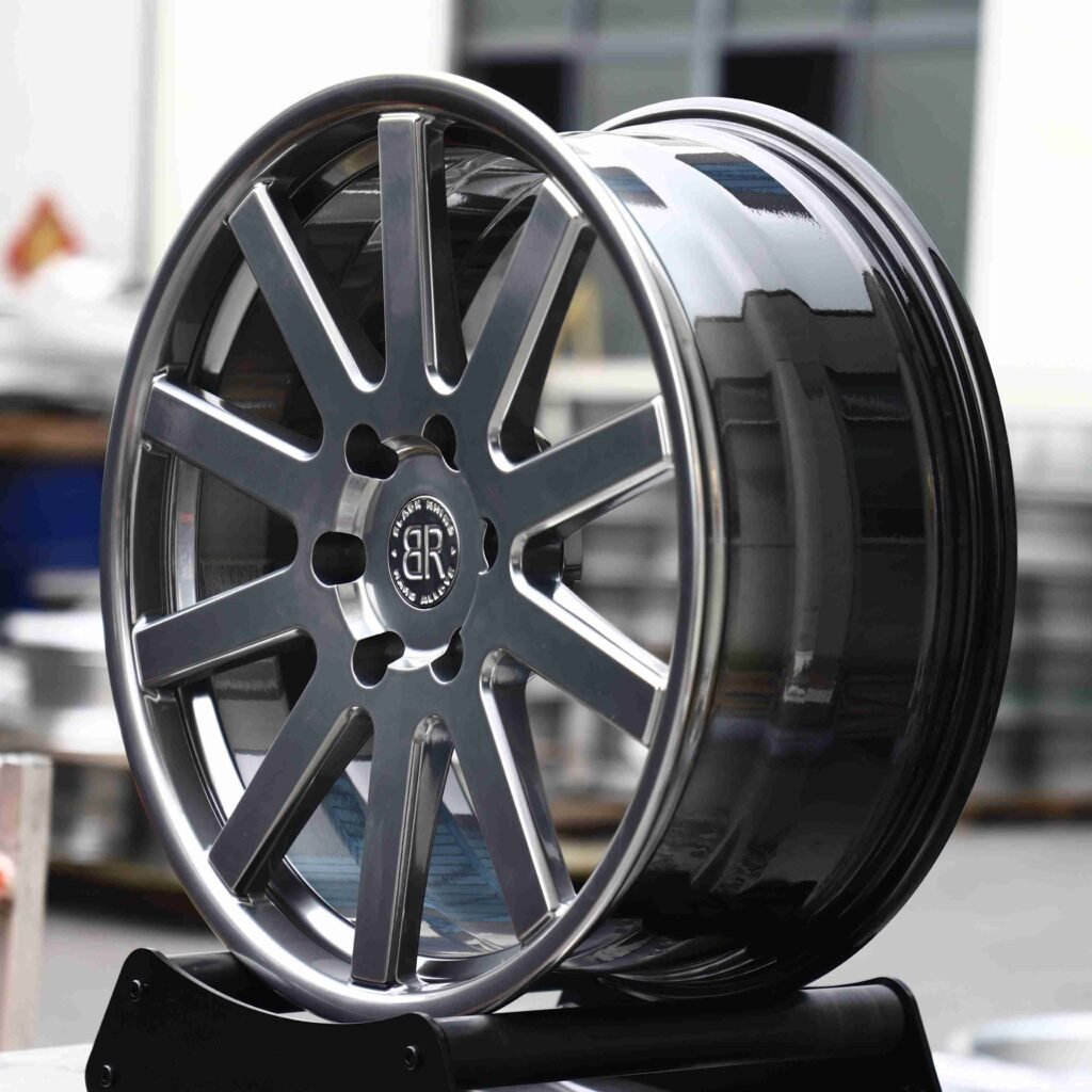 Metallic Gray 10-Spoke 6-Lug Off-Road Forged Wheels - Ford F-150 / Chevrolet Silverado Fitment (6-Lug) view 3