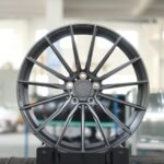 Toyota GR86 / Honda Civic Type R Forged Wheels – Metallic Gray 5 W-Spoke