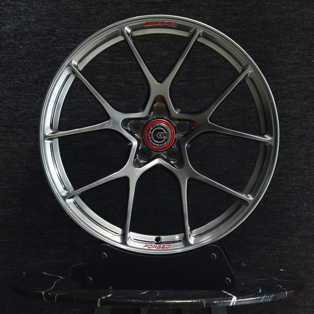 Графитовые кованые диски для BMW 3 Series F30 и Toyota GR86, 5 Y-образных спиц — ANK-66830