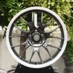 Audi A6 / BMW 5 Series Forged Wheels – Metallic Gray 7 Y-Spoke Deep Lip