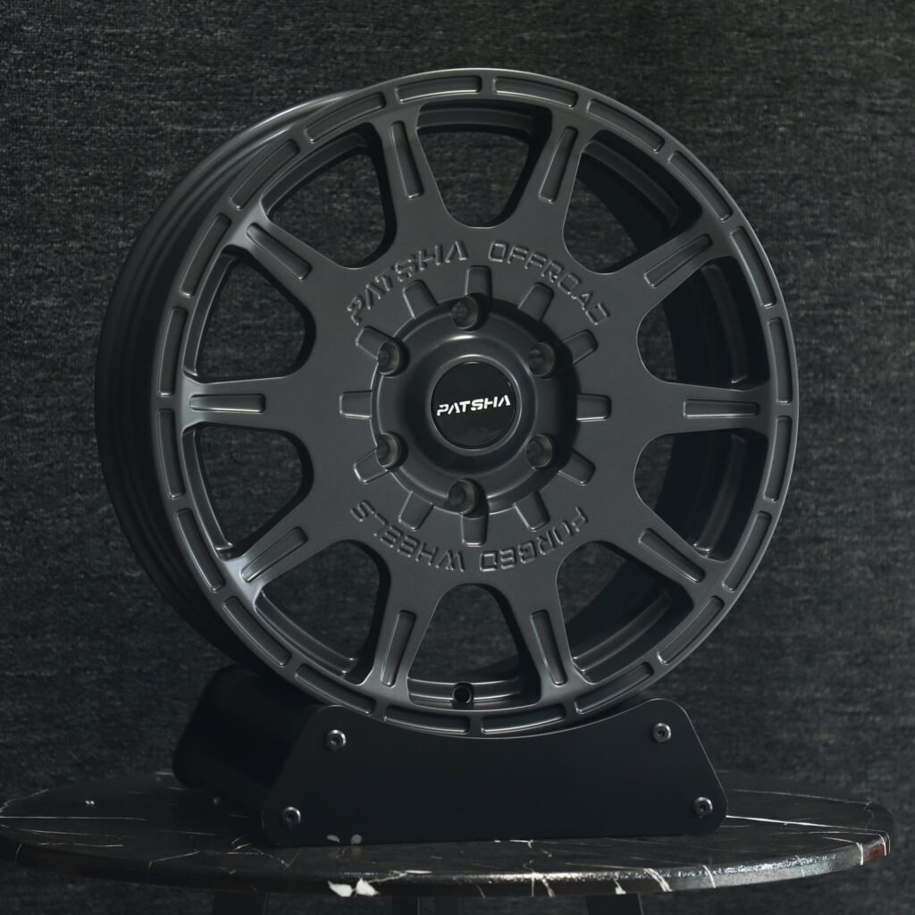 Method Matte Black 6-Spoke Off-Road Forged Wheels - Toyota 4Runner / Toyota Tacoma Fitment (6-Lug) Off-Road forged wheel