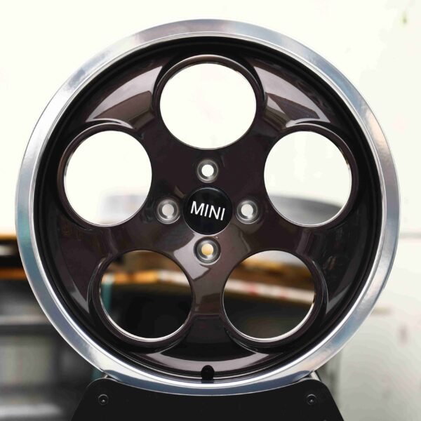 Mini OEM-Style Bronze Deep Lip Forged Wheels – Mini Cooper / Clubman ALL4, front view