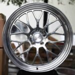 Porsche 911 / BMW M3 Forged Wheels – Mirror Polished Silver 10 Y-Spoke Deep Lip