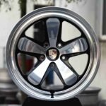 Porsche 911 / Cayenne Forged Wheels – Black / Polished