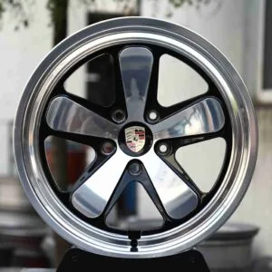 Porsche 911 / Cayenne Forged Wheels – Black / Polished