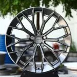 MMX Metallic Gray / Gray 10 Y-Spoke Forged Wheels - BMW M2 F87 / Audi RS5 Fitment (5-Lug)