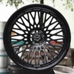 MVForged Gloss Black Deep Lip Cut-Out Forged Wheels – Porsche 911 / BMW M3 Fitment (5-Lug)