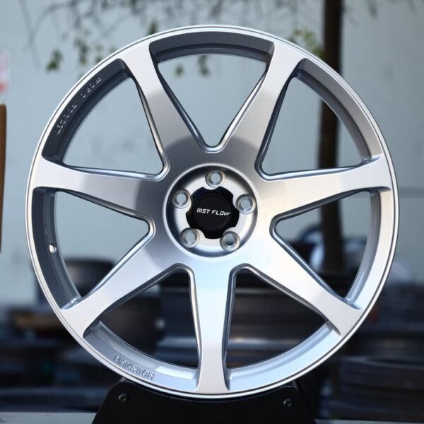 Nissan 370Z / Subaru BRZ Forged Wheels – Hyper Silver 6-Spoke, front view