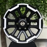Nissan OEM-Style Black / Machined 6 Y-Spoke Off-Road Forged Wheels – Nissan Titan / Frontier Fitment (6-Lug)