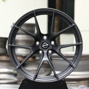 Nissan OEM-Style Gunmetal 5 Y-Spoke Forged Wheels – Nissan GT-R / 370Z Fitment (5-Lug)