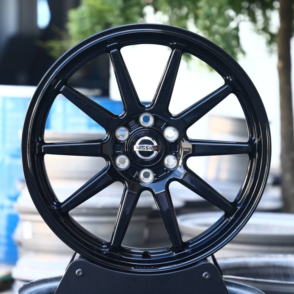 Nissan Style Custom Finish 10-Spoke Off-Road Forged Wheels - Toyota 4Runner / Toyota Tacoma Fitment (6-Lug) Off-Road forged wheel