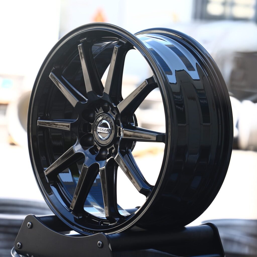 Nissan Style Custom Finish 10-Spoke Off-Road Forged Wheels - Toyota 4Runner / Toyota Tacoma Fitment (6-Lug) view 3