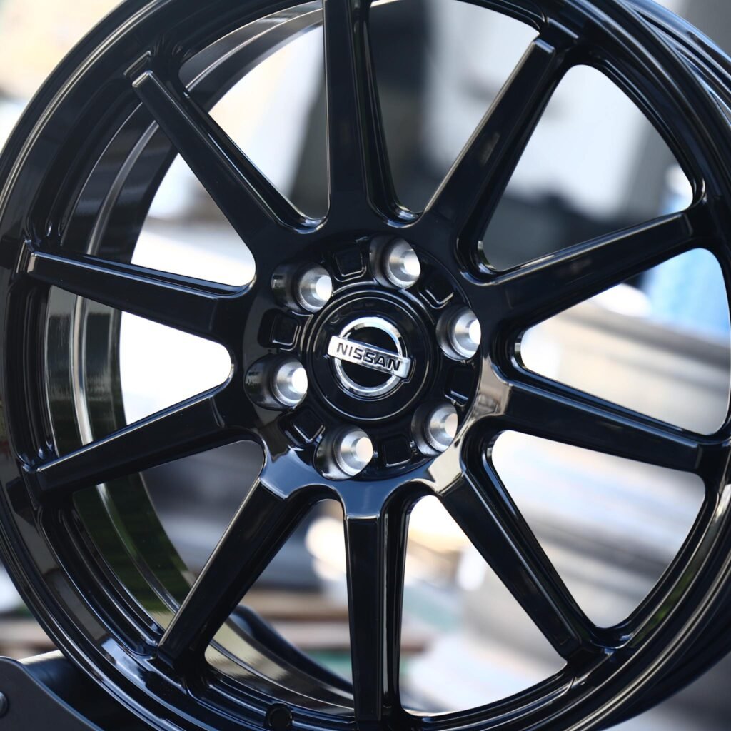 Nissan Style Custom Finish 10-Spoke Off-Road Forged Wheels - Toyota 4Runner / Toyota Tacoma Fitment (6-Lug) view 4