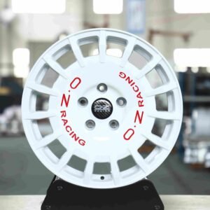 O.Z Racing Matte Silver Full-Face Forged Wheels – Volkswagen Golf R / Subaru WRX Fitment (5-Lug)