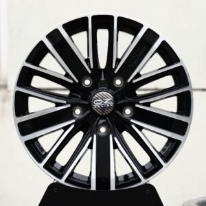 OZ Racing-Style Gloss Black Machined Multi-Spoke Forged Wheels – Porsche 911 / M3 Fitment (5-Lug)