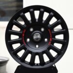 OZ Racing-Style Matte Black 15-Spoke Forged Wheels – Porsche 911 / M3 Fitment (5-Lug)