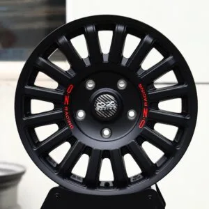 OZ Racing-Style Matte Black 15-Spoke Forged Wheels – Porsche 911 / M3 Fitment (5-Lug)