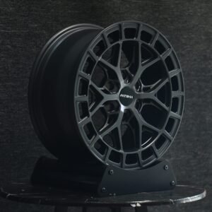 Patsha Matte Gunmetal Mesh Multi-Spoke Forged Wheels – BMW M3 / Audi RS5 Fitment (5-Lug)