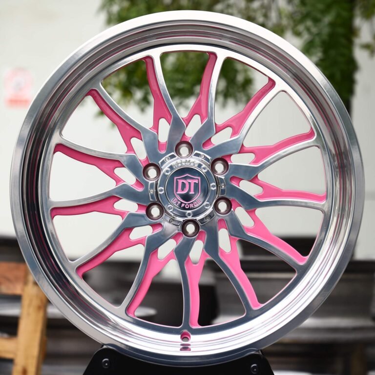Ford F-150 wheels – Pink H-Type Spoke, front view