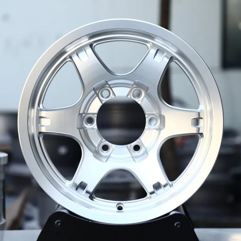 Ford F-150 wheels – Polished 6-Spoke, front view