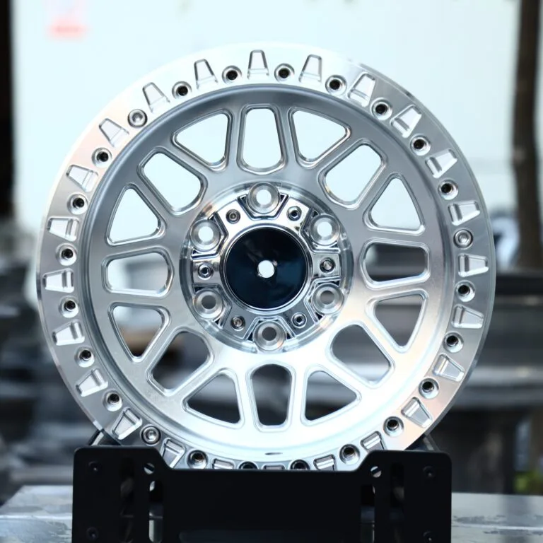 Ford F-150 wheels – Polished Multi-Spoke, front view