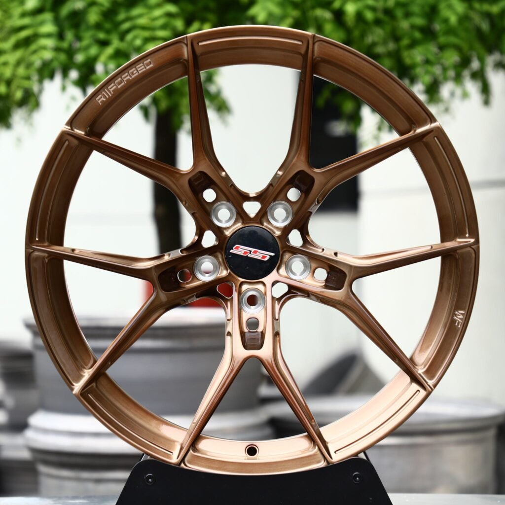 Porsche 911 wheels – Bronze 5 Y-Spoke, front view