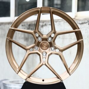 Porsche 911 / M3 Forged Wheels – Bronze 5 Split-Spoke (5-Lug)