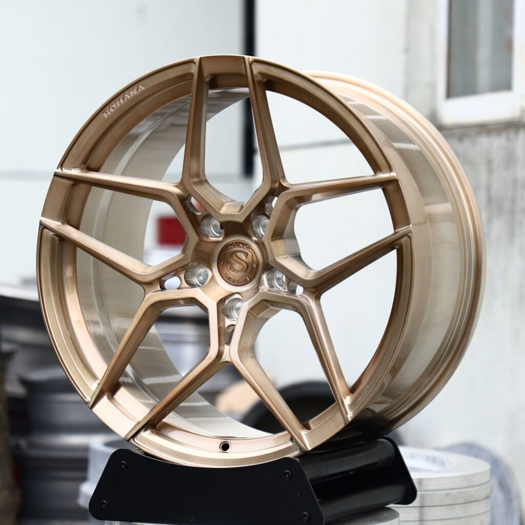 5x130 wheels – Bronze 5 Split-Spoke, side view