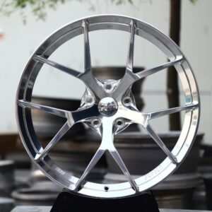 Porsche 911 / M3 Forged Wheels – Chrome 10 Split-Spoke (5-Lug)
