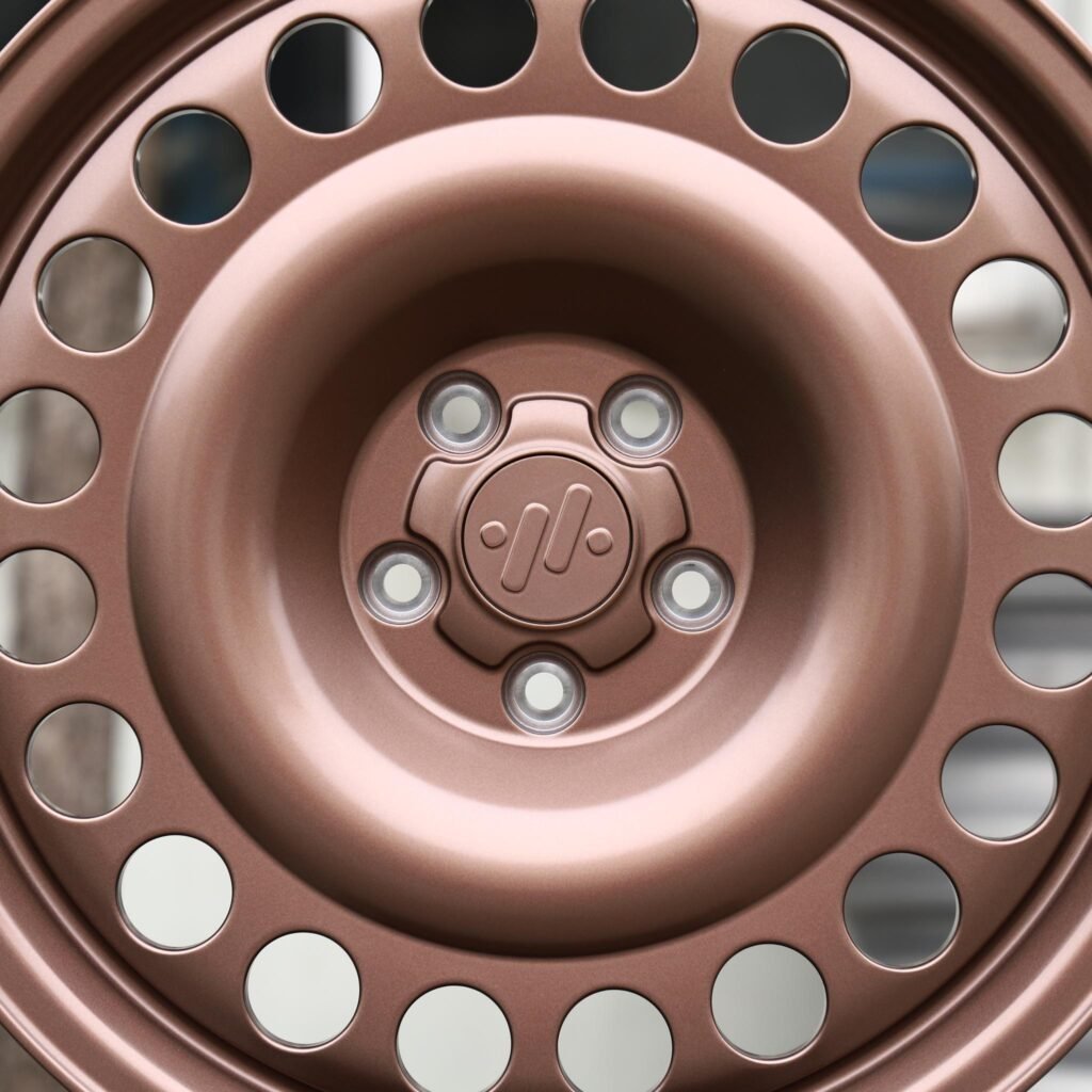 BMW M4 F82 wheels – Copper Steelie Dish, lip and barrel detail