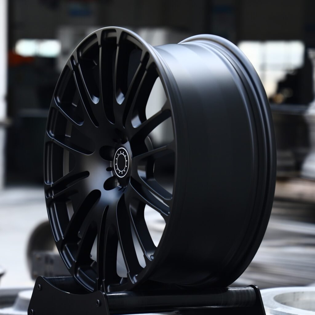 BMW M4 F82 wheels – Gloss Black 10 Y-Spoke, lip and barrel detail