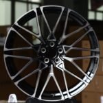 Porsche 911 / M3 Forged Wheels – Gloss Black Machined Mesh (5-Lug)