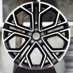 Porsche 911 / M3 Forged Wheels – Black / Machined 5 Y-Twin-Spoke (5-Lug)