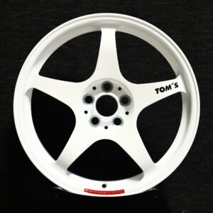 Porsche 911 / M3 Forged Wheels – Gloss White 5-Spoke Deep-Concave (5-Lug)