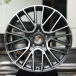 Porsche OEM-Style Gloss Black Machined Mesh Forged Wheels – Porsche 911 / Panamera Fitment (5-Lug)