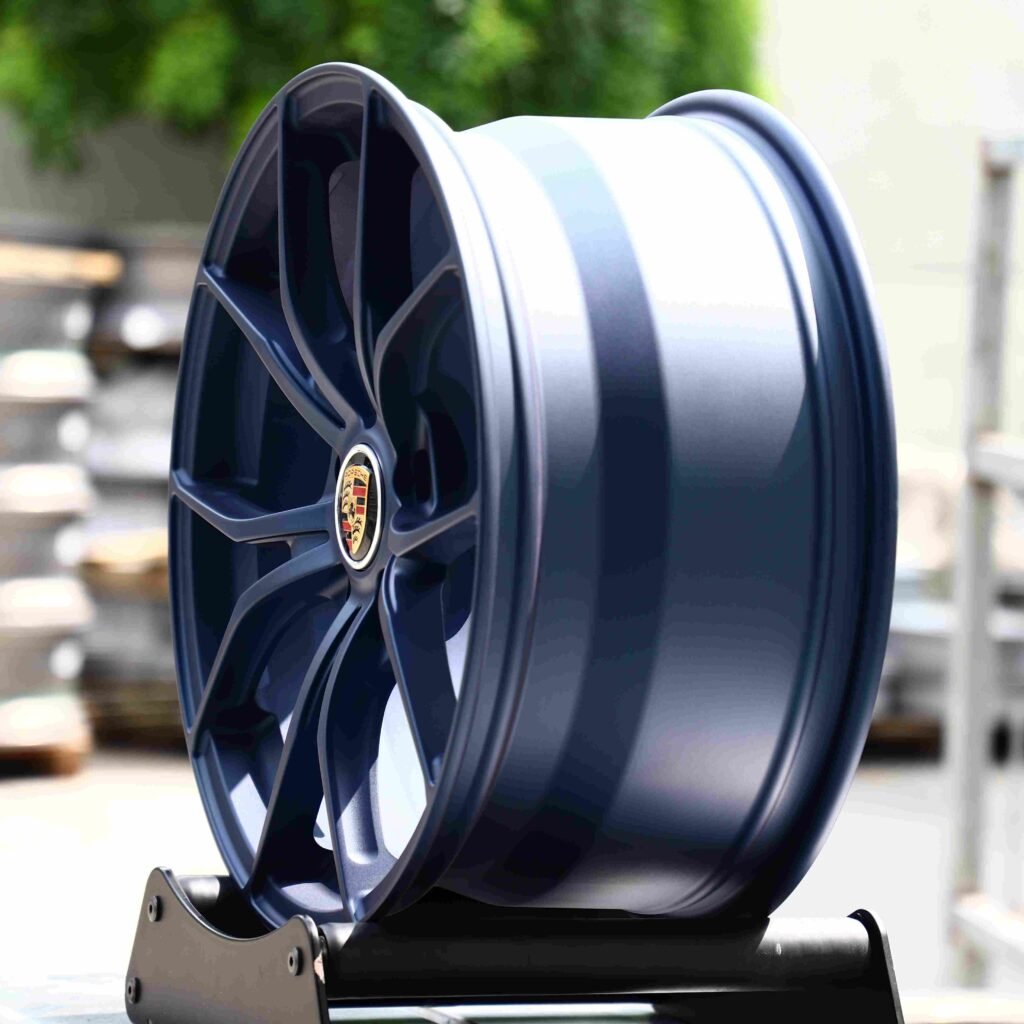 Porsche Style Custom Finish Petal Forged Wheels - Porsche 911 / Porsche Panamera Fitment (5-Lug) view 2