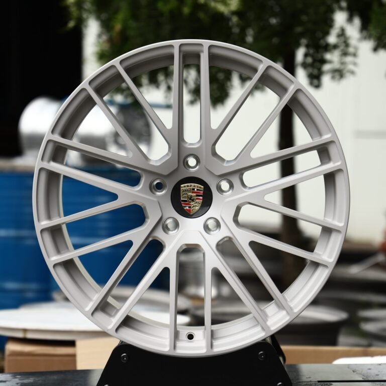 Кованые диски на Porsche Panamera — Кованый диск — 10 Y-образных спиц, серый