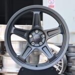 Dodge OEM-Style Matte Gray 5-Spoke Deep Lip Forged Wheels – Dodge Challenger / Charger Fitment (5-Lug)