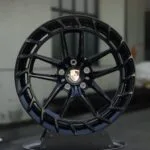 Porsche 911 / Panamera Forged Wheels – Gloss Black Mesh
