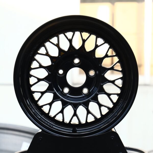 Ram 1500 Off-Road Forged Wheels – Gloss Black Mesh (5-Lug) H-Type forged wheel