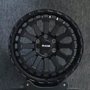 Ram OEM-Style Custom Finish 12-Spoke Double Ring Lip Off-Road Forged Wheels – Ram 1500 Fitment (6-Lug)