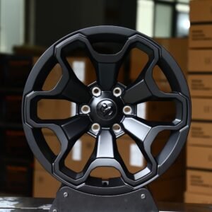 Ram OEM-Style Gloss Black Petal OE Replica Off-Road Forged Wheels – Ram 1500 Fitment (6-Lug)