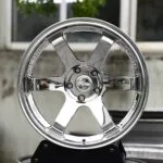 Rays-Style Chrome 6-Spoke Forged Wheels – Toyota GR86 / Subaru WRX Fitment (5-Lug)