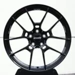 Rays-Style Gloss Black 5 Y-Spoke Forged Wheels – Porsche 911 / M3 Fitment (5-Lug)