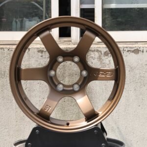 Rays Volk Racing TE37-Style Bronze 6-Spoke Deep Lip Off-Road Forged Wheels – Toyota Tacoma / Toyota 4Runner Fitment (6-Lug)