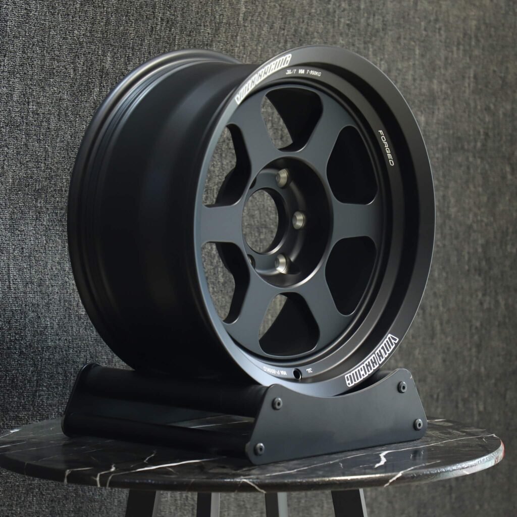 6x139.7 wheels – Rays Volk Racing Custom Finish Deep Lip, side view