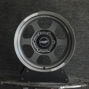 Rays-Style Matte Gray 6-Spoke Off-Road Forged Wheels – Toyota Tacoma / Toyota 4Runner Fitment (6-Lug)