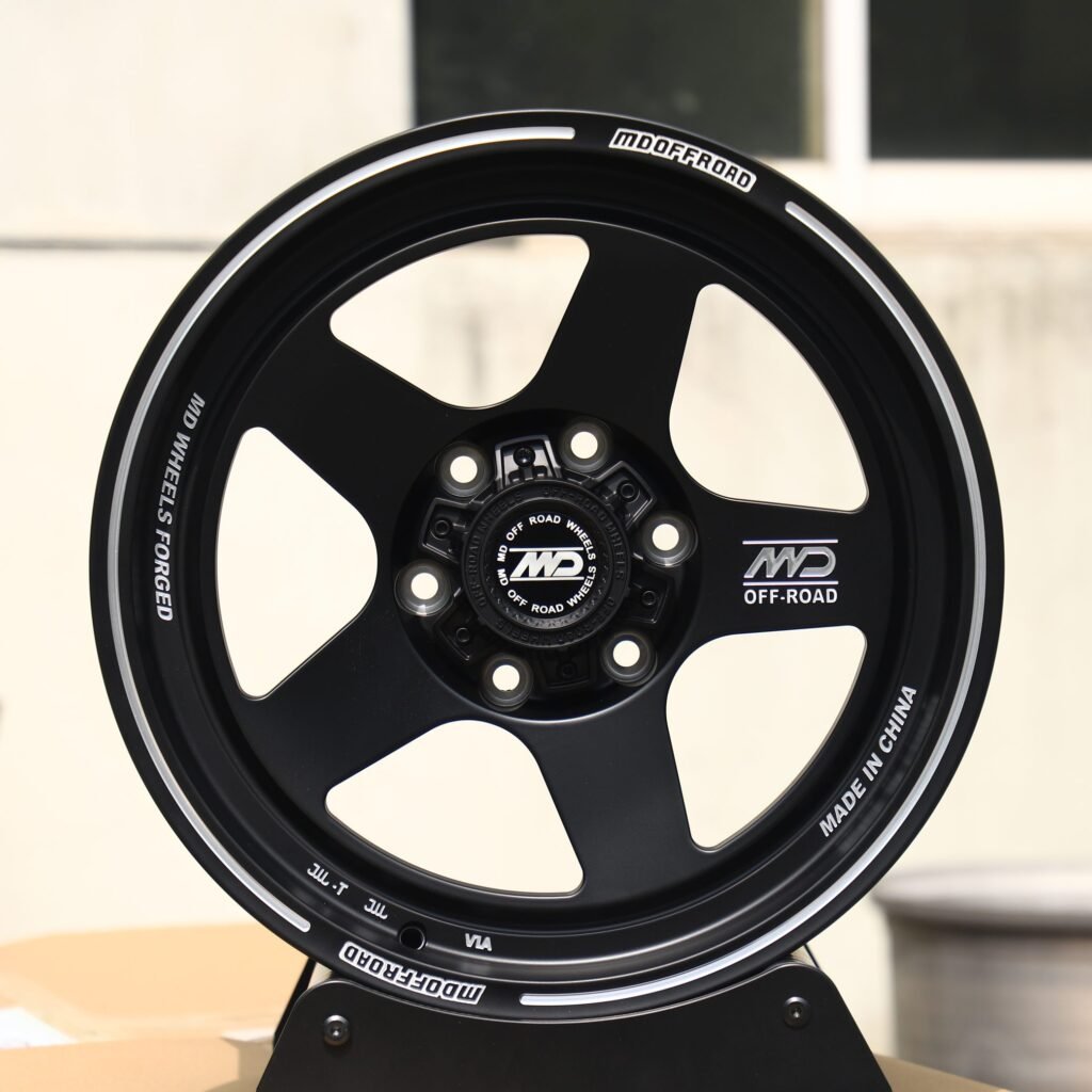 Rays Volk Racing Matte Silver 5-Spoke Deep Lip 6-Lug Off-Road Forged Wheels – Ford F-150 / Chevrolet Silverado Fitment (6-Lug)