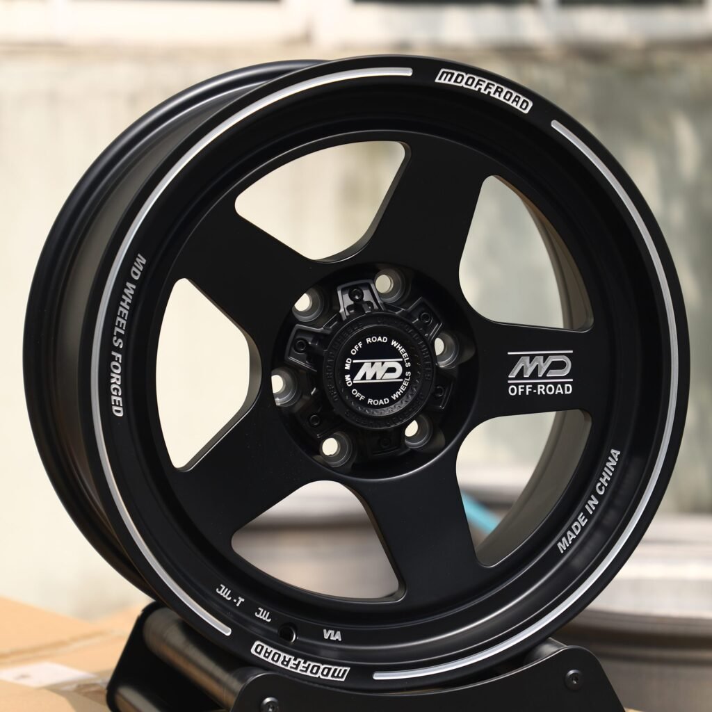 Rays Volk Racing Matte Silver 5-Spoke Deep Lip 6-Lug Off-Road Forged Wheels - Ford F-150 / Chevrolet Silverado Fitment (6-Lug) view 2