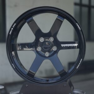 Rays Volk Racing Matte Silver 6-Spoke Forged Wheels – BMW M3 / Porsche 911 Fitment (5-Lug)